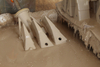 Heavy Duty Abrasion Parts 4t2203 Mini Excavator Bucket Teeth Tip 9j4203