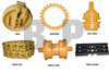 Dh55 Roller Assy Undercarriage 200102-00029A for Bulldozer Parts Front Rear Idler Cast Forge Excavator