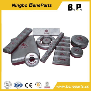 White Iron Casting Parts DLP205 Standard Wear Bar
