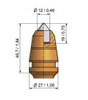 Round Shank Cutter Bit Trencher Tip B43hdk12