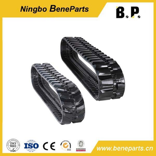 Hydraulic 450X100X48 High Quality Track Link Chain Roller Undercarriage Crawler Mini Excavator Attachment Rubber Track