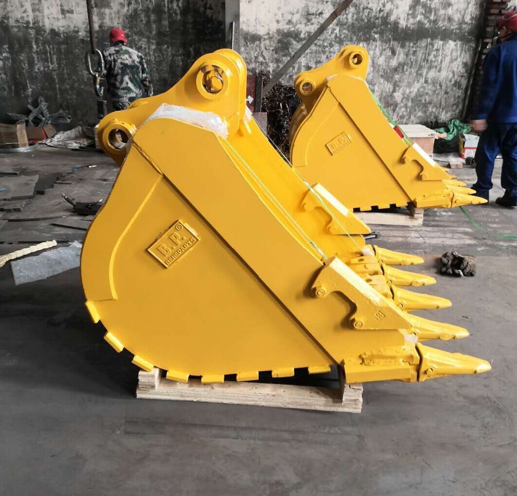 Construction Rock Machinery Excavator Attachment 345 Crusher Bucket Standard Mine Heavy Duty High Wear-Resisting