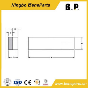 Bucket Weld-on Heel Shroud DLP569 Standard Wear Bars
