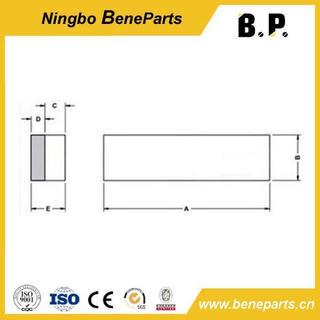 Bucket Weld-on Heel Shroud DLP569 Standard Wear Bars