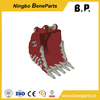 Mini Digger Crusher Excavator Attachment Awt300c54 PC300 54" 1.6 Stere Bucket Standard Rock Mine Construction Standard