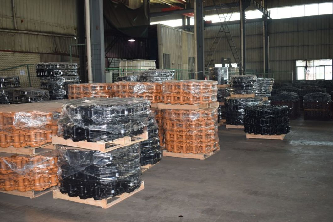 Mini Excavator Rubber Track Undercarriage 213-1932 Machinery Lubricated Dry Track Link Shoe Assy Track Chain Group for Bulldozer Parts 322c, 324D FM, 324D FM Ll