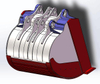 Construction Rock Machinery Excavator Attachment 345 Crusher Bucket Standard Mine Heavy Duty High Wear-Resisting