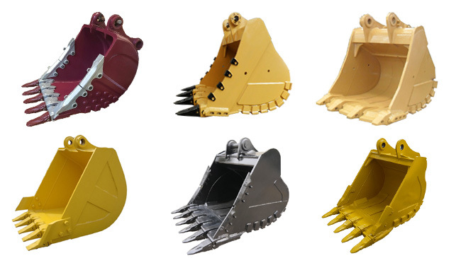 Mini Digger Crusher Excavator Attachment Awt300c54 PC300 54" 1.6 Stere Bucket Standard Rock Mine Construction Standard