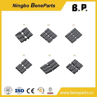 230X72X36mm Undercarriage Parts Rubber Track