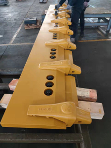Double Bevel Flat Segment 195-71-11654 Construction Machinery Parts Grader Blade Motor Grader Carbon Steel Boron Steel Dbf End Bit Cutting Edge