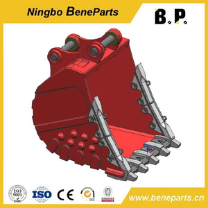 Link Belt 330lx Spare Aprts 1.6cbm Excavator Rock Bucket