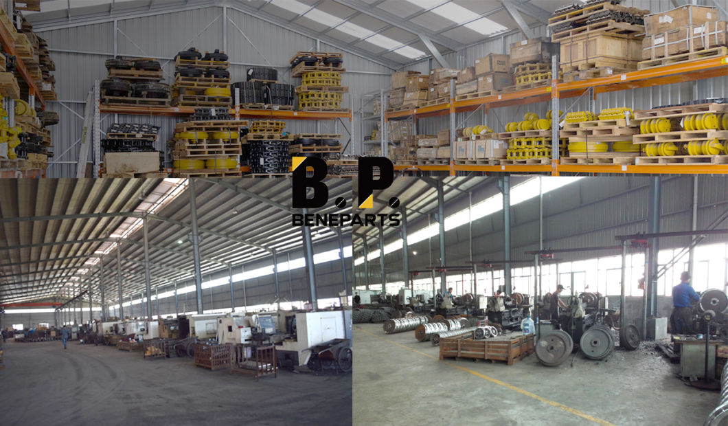450e 450g Bulldozer Excavator Loader Backhoe Rubber Track Sprocket Roller Undercarriage Parts ID1354/37 Track Link Chain Shoe Assembly