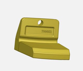 Combi Heel Shroud WHS 700652 Minging Wear Parts