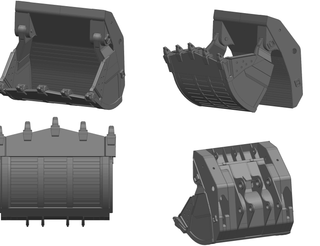 KOMATSU PC4000 22M³ SD BUCKET