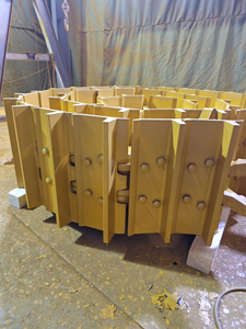 Liebherr PR 764 TRACK LINK SHOE ASSY For Bulldozer 11494688