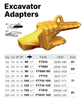 5898-V61 FT610 Mining Excavator Adapter