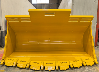 333-0911 Caterpillar 988H 6.4m³ Heavy Duty Rock Bucket for Mining Wheel Loader