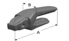 EA56TLW50 VOE 14732190 VOLVO EC355 EC380 Bucket Adapter