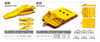 Loader Excavator Monoblock Tooth FC6Y-6335