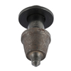 Round Shank Cutter Bit Trencher Tip DV8/22
