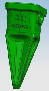 ESCO SUPER V Tiger Tooth V61T-MCK 61QD-31380ED 61QD-31380VM 80T-MCK