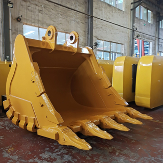 Spare Parts CAT330C 2.6m³ Mining Bucket Excavator Heavy Duty Bucket