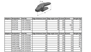 EA11TL25 VOE 17491921 VOLVO EC140 Two-Strap Adapter