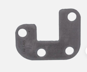 Wear Strip 6D5415 4 Hole Hitch Plate