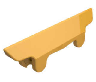 112-2492 Sidebar Protector For CAT 990 992